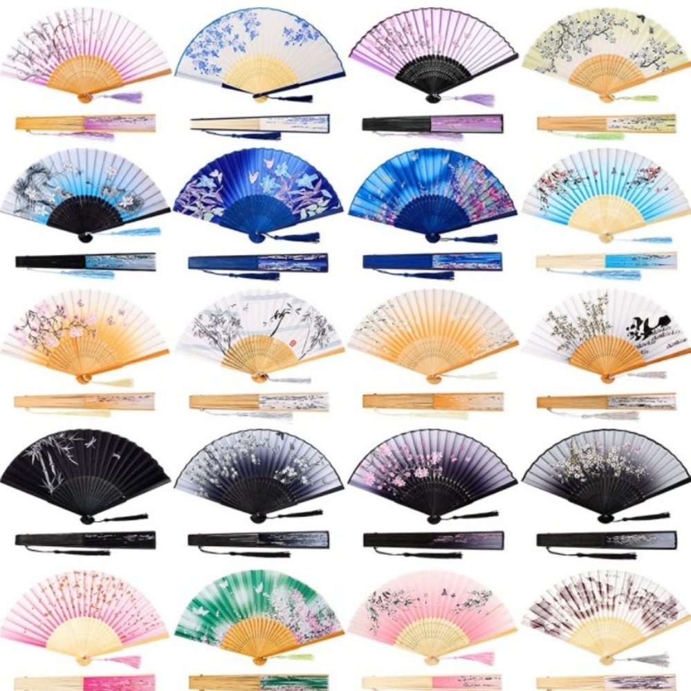 Folding fans